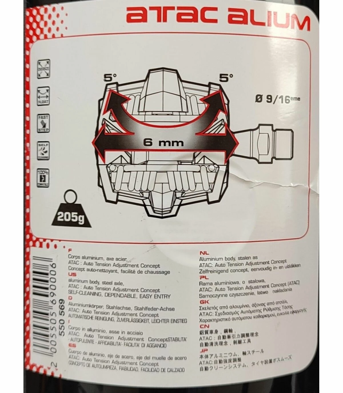 Pédales Auto 5 Pédales Auto – Image 3