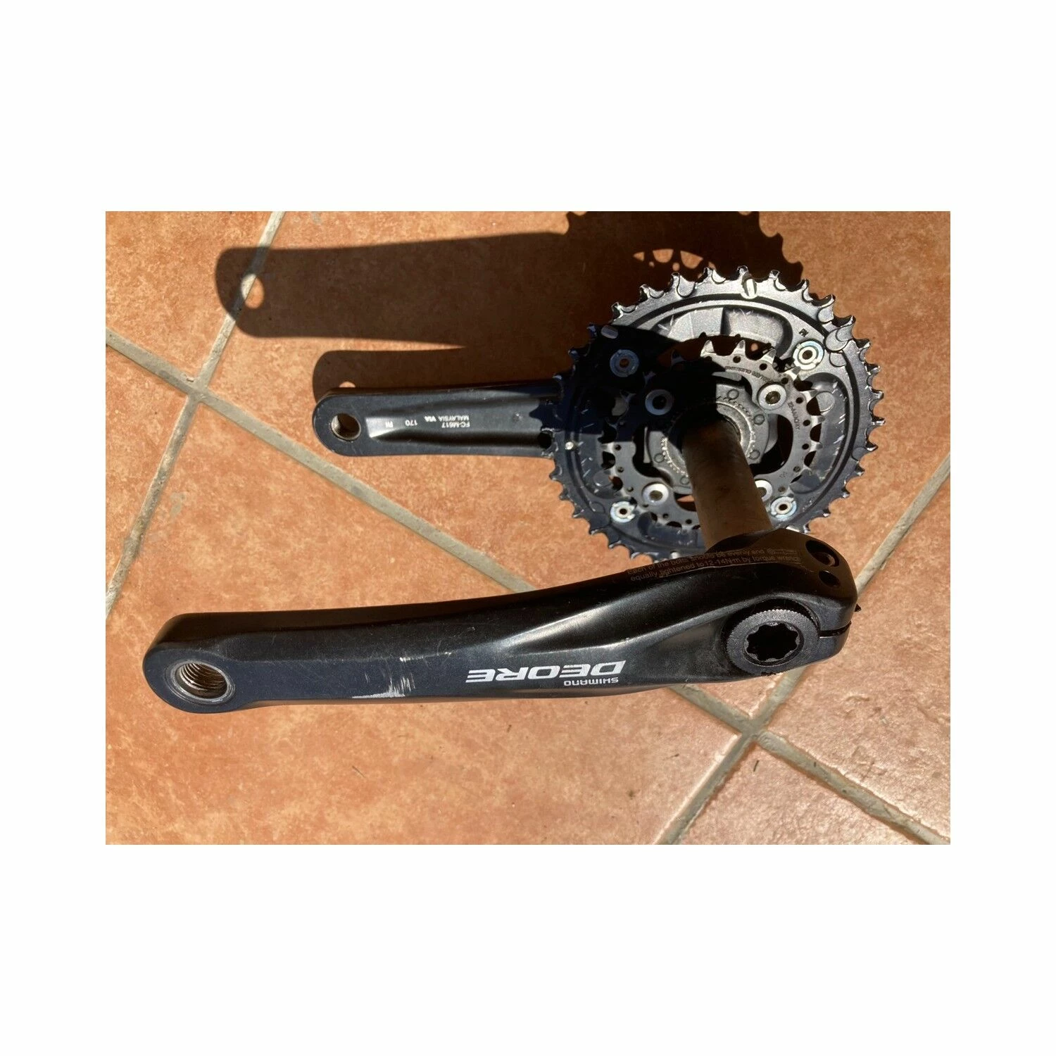 Pédalier Shimano 3 Pédalier Shimano