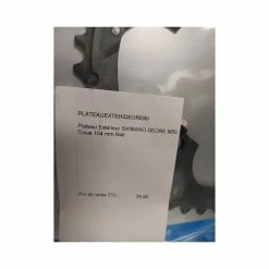 Plateau Shimano 8 Plateau Shimano -Specialized Soldes plateau exterieur shimano deore m590 9 v 4 trousse 104 mm noir 2