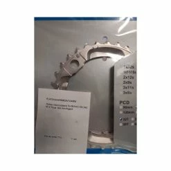 Plateau Shimano -Specialized Soldes plateau intermediaire shimzno deore 9v 4 trousse 104 mm argent 3