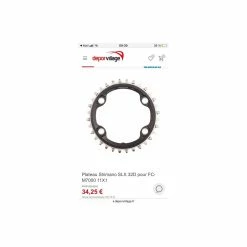 Specialized Soldes -Specialized Soldes plateau shimano slx 1