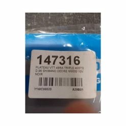 Plateau Shimano -Specialized Soldes plateau vtt 4 bra triple 40 dts d96 shimano deore m6000 10 v noir 3