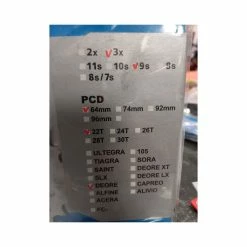 Plateau Shimano 9 Plateau Shimano -Specialized Soldes plateau vtt 4bra triple 22dts d64 shimano slx m672xt m782 10 v 3