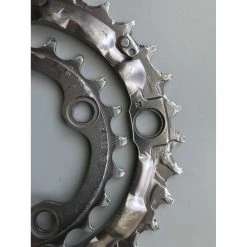 Plateau Shimano 7 Plateau Shimano -Specialized Soldes plateaux shimano deore xt 32t et 22t pour pedalier 4 branches diam 104 mm 2